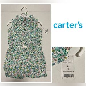 🆕CARTER’S - 18M - NWT - INFANT GIRLS FLORAL ROMPER